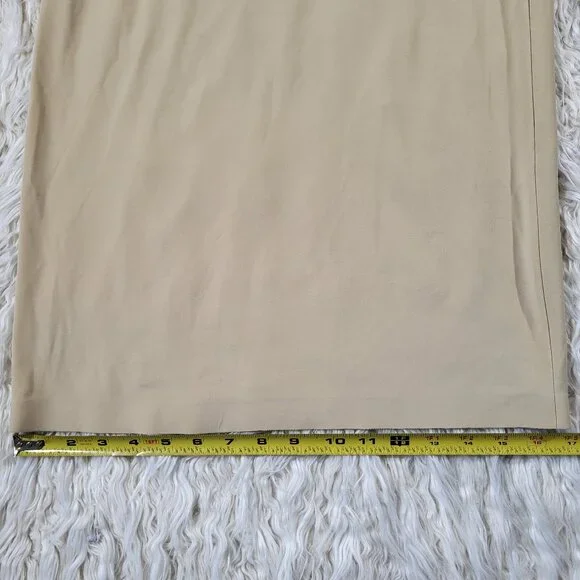 Norma Kamali High Waist Elephant Pants Blonde - Size M/34 - Picture 14 of 14